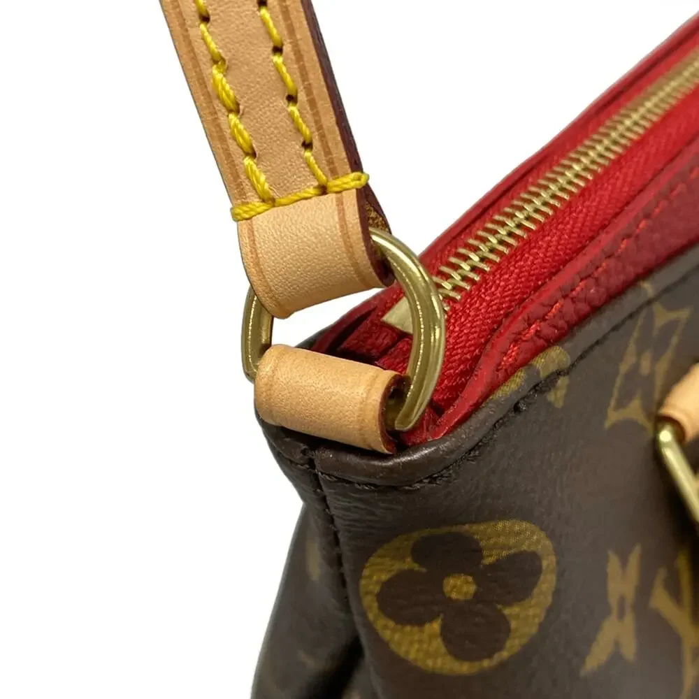 Louis Vuitton Nano Pallas Monogram Shoulder Bag M61254 Monogram Canvas